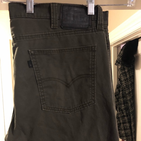 Levi jeans 513 (green) - Picture 1 of 3